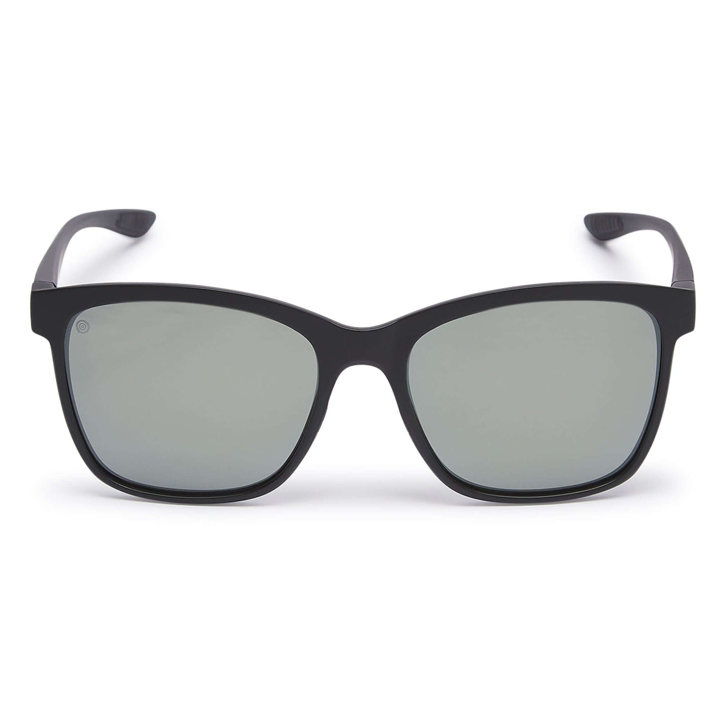 Kukuna Seaton lifestyle sunglasses with grey lenses and sleek matt black TR90 frame, perfect for performance and UV protection.