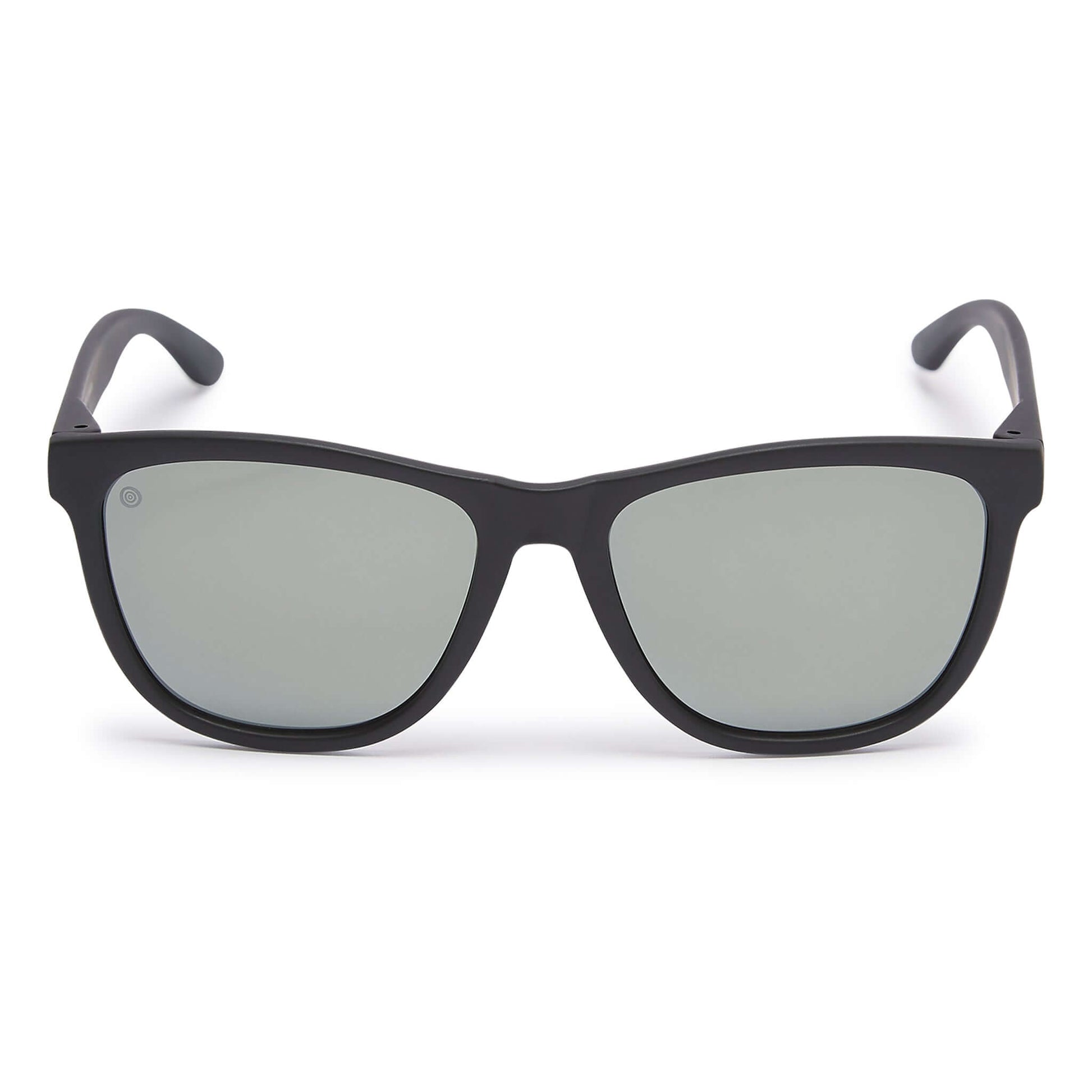 Kukuna® Fistral lifestyle sunglasses with grey lenses and a stylish matt black TR90 frame, perfect for outdoor adventures.